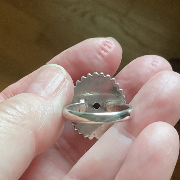 NWOT Sterling Silver 925 Labradorite ring Size US 8 - Picture 11 of 13